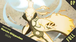 「English Dub」Naruto Shippuden OP 6 "Sign" FULL VER.【Sam Luff】- Studio Yuraki