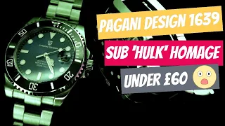 The Pagani Design "Hulk" PD1639. Is it a good watch?