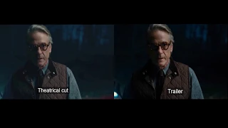 Man of steel meets Alfred I Justice league l (Screen continuity comparison) Deleted scene