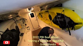 2022 Palm Beach International Boat Show-Tour the Banks‼️🙂