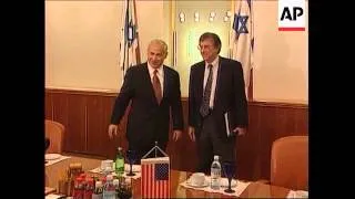 Israel - US envoy Dennis Ross meets PM Netanyahu