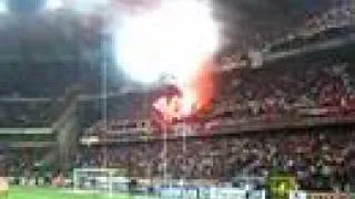 Standard Anderlecht 2006 - 2007 / Craquage en 2ème mi temps des Ultras Inferno 1996