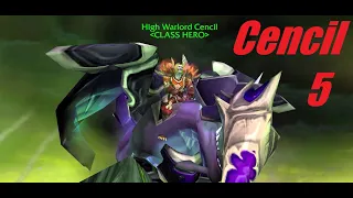 Cencil 5: High Warlord Gladiator Rogue PVP - Classic WoW