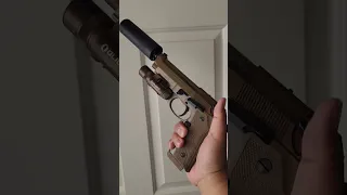 Suppressed Beretta M9A3