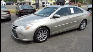 *SOLD* 2015 Toyota Camry XLE V6 Walkaround, Start up, Tour and Overview