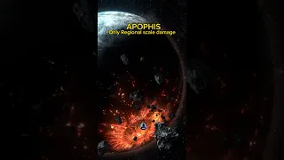 If Apophis hit the Earth #shorts