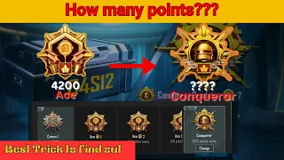 How Many Points for Conqueror in BGMI🔥Solo Conqueror tips and tricks