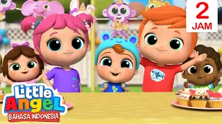 Pesta Ulang Tahun Baby John | Little Angel | Kartun Anak Anak | Moonbug Kids Indonesia