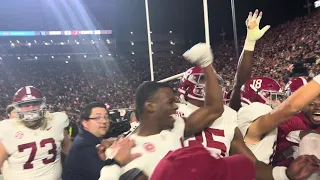 WILD Iron Bowl ending, Rammer Jammer from Jordan-Hare Stadium