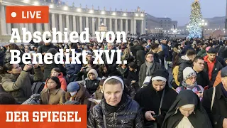 Livestream: Abschied von Benedikt XVI. – Trauerfeier auf dem Petersplatz