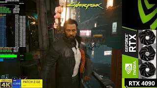 CyberPunk 2077 Patch 2.02 Path Tracing DLSS 4K | RTX 4090 | i9 13900K