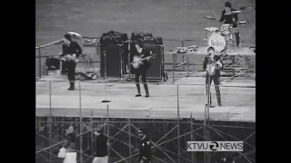 The Beatles Live At Candlestick Park, San Francisco - KTVU Channel 2 News - 29 August 1966
