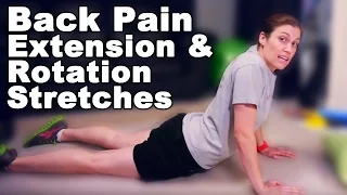 Back Pain Relief with Extension & Rotation Stretches - Ask Doctor Jo