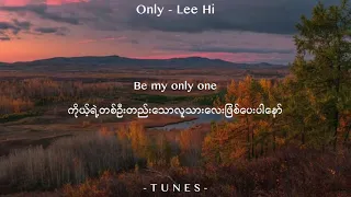 Only - Lee Hi // Myanmar Subtitle