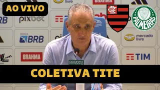 COLETIVA TITE AO VIVO - FLAMENGO X PALMEIRAS DIRETO DO ALLIANZ PARQUE - BRASILEIRÃO 2024