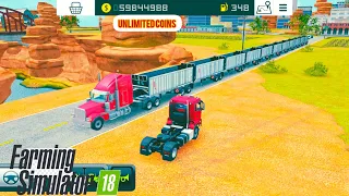 Transport trolley attached fs 18 /farming simulator 18 gameplay @GamerJryt49 fs 18