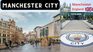 Manchester Town and City Center, Town City Center of Manchester England, Manchester UK,