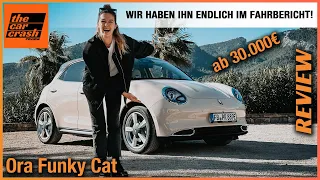 Ora Funky Cat im Test (2023) Wir fahren das NEUE Elektroauto ab 30.000€! Fahrbericht | Review | POV