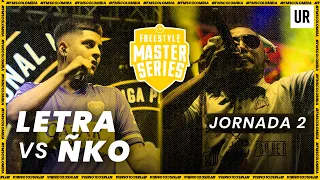 LETRA VS ÑKO | #FMSCOLOMBIA 2022 - Jornada 2 | Urban Roosters