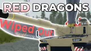 THE "RED DRAGONS" UPDATE EXPERIENCE | Cursed Tank Simulator