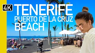 Puerto De La Cruz, Tenerife 2023 Beach Walk | Loro Parque to Puerto De La Cruz