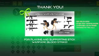 ZKMS | MODERNATOR GIFT ALL STICK WARFARE: BLOOD STRIKE PLAYERS URBAN PACKAGE #moderator #video