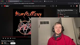 Slayer METAL STORM / FACE THE SLAYER Reaction and Listen