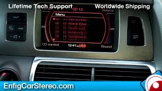 Audi Q7 iPod iPhone AUX USB HOW-TO-USE Dension GW52M01 GW53M01