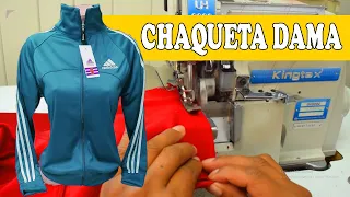 CHAQUETA TIPO ADIDAS PARA DAMA - INTERFIL | TIPS DE CONFECCION