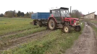 Zetor 7711 z vlekem