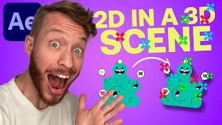 How To Make 2D Assets Feel 3D In After Effects!