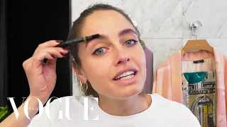 Matilde Gioli Shows A Perfect Make-Up For A Casting Date | Beauty Secrets | Vogue Italia