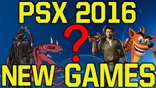 PlayStation Experience 2016 (PSX 2016) NEW HUGE GAMES COMING - PSX 2016 games lineup (PS experience)