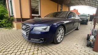 Убит в России! Audi A8 3.0 TDI! Сколько стоит его оживить!?