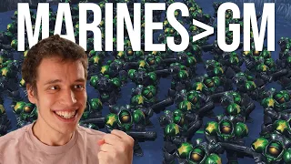 Pure Marine Beats TOP 100 GRANDMASTERS? | Beating Grandmasters With Stupid Stuff