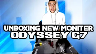 Unboxing Brand new Gaming monitor (G7 Odyssey)