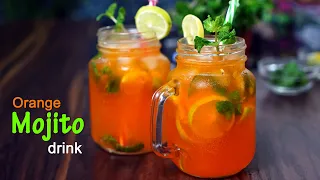 Mojito | Orange Mojito | Summer Drinks | Mojito at home | Mocktail