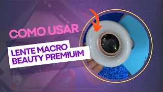 Lente Macro B. Premium como usar | macro lens