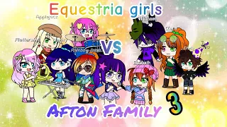 Mlp vs Afton Family singing battle part 3 (Last part) Thank you 600 subscribers!!