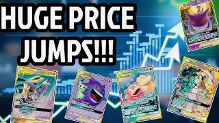 HUGE PRICE JUMPS!!! These Pokemon Cards Are Really Starting to GAIN VALUE!!!