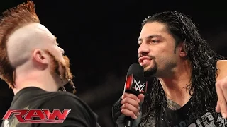 Roman Reigns demands a rematch with Sheamus: Raw, November 23, 2015