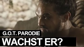 Game of Thrones Parodie: Khal Drogo wachst nicht