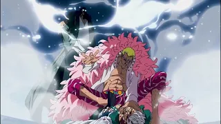 Admiral Aokiji about to Rip Doflamingo apart!!!