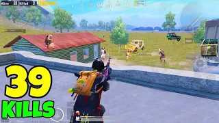 39 KILLS!! NEW WORLD RECORD in PUBG MOBILE | SOLO VS SQUAD