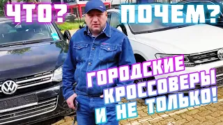 Городские кроссоверы 🚙Renault Kadjar Nissan Qashqai👍 Mazda CX5 Seat Ateca Tiguan 🚗Megane Clio Skoda