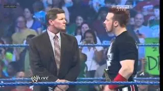Sheamus & John Laurinaitis segment - WWE Smackdown 04/10/12 - (HQ)