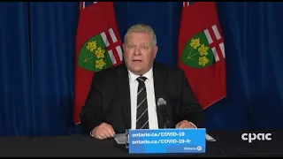 COVID-19: Ontario premier announces schools moving to online only after April break – April 12, 2021
