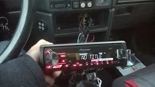 Как подключить авто магнитолу самому (Pioneer)