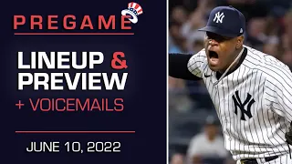 PREGAME | Yankees take on the Cubs | Lineup, SP, & Voicemails