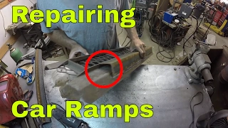 Fixing Car Ramps, Welding